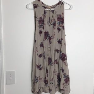 Floral Tunic with Pockets